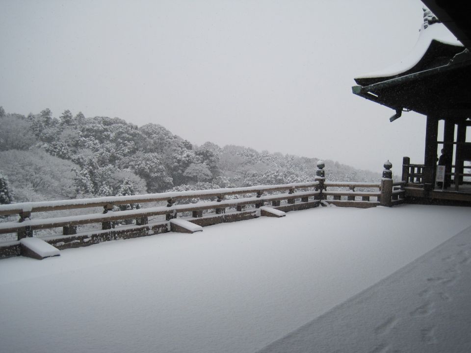 冬の清水寺